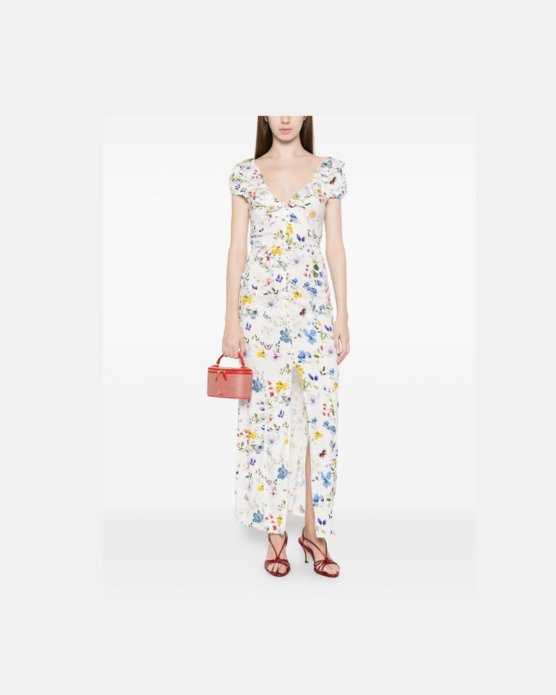 Alice + Olivia White Dress Glam Steals