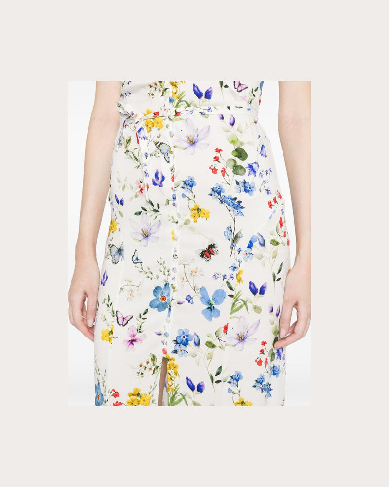 Alice + Olivia White Dress Glam Steals