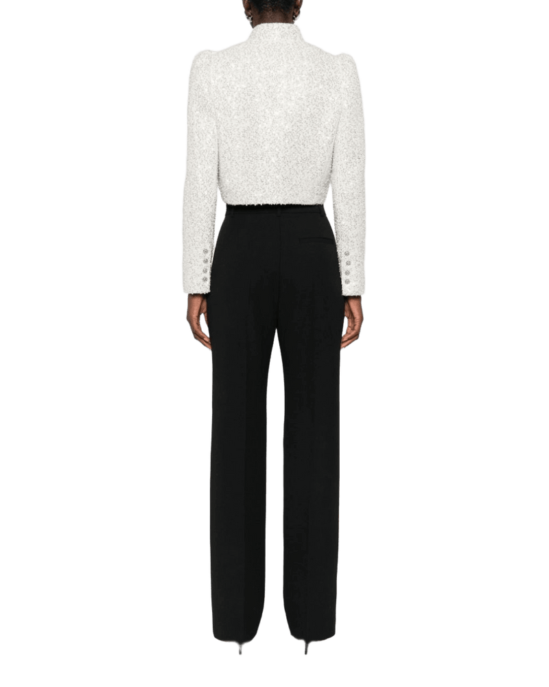 Alice + Olivia White Jacket Glam Steals