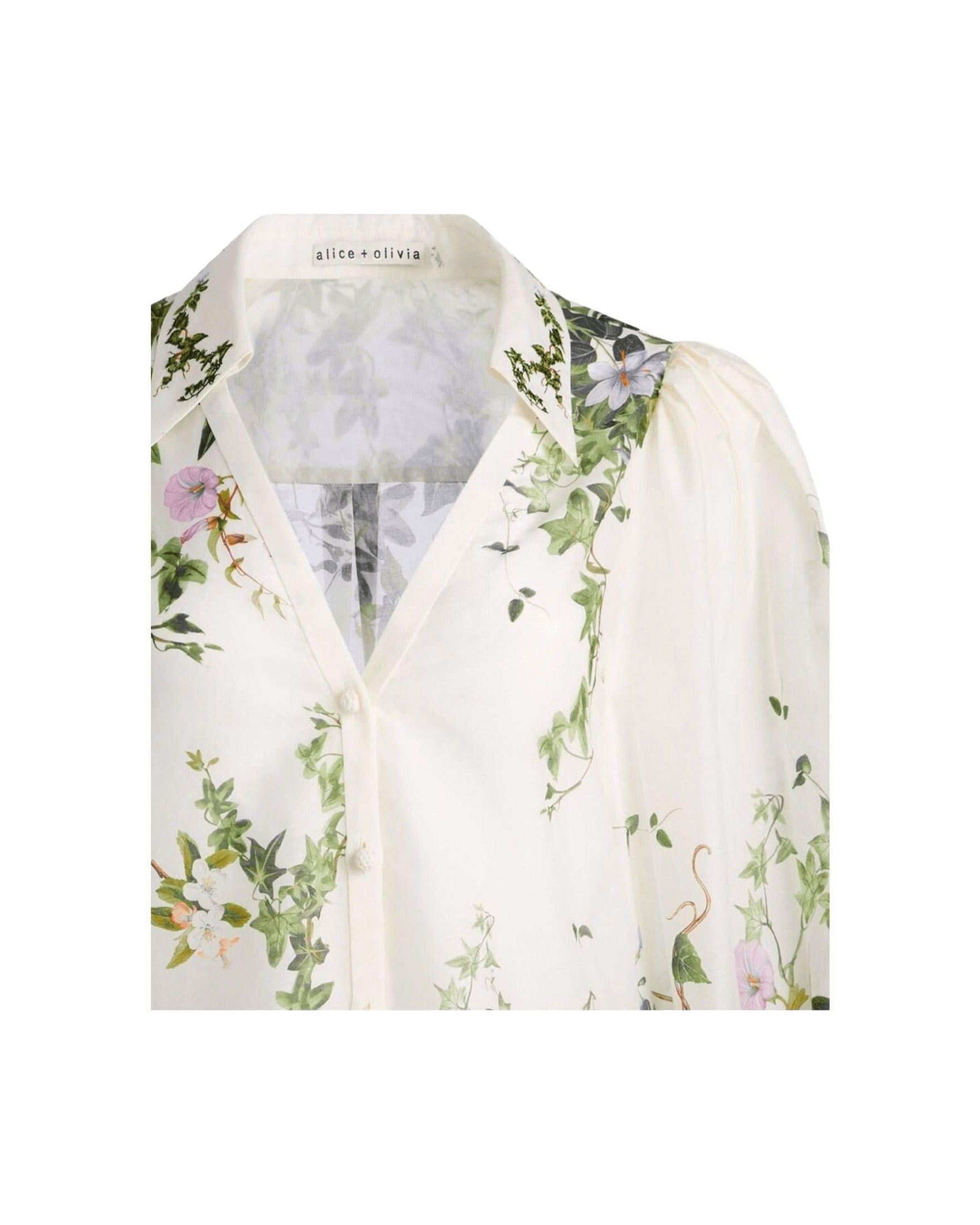 Alice + Olivia White Shirt Glam Steals