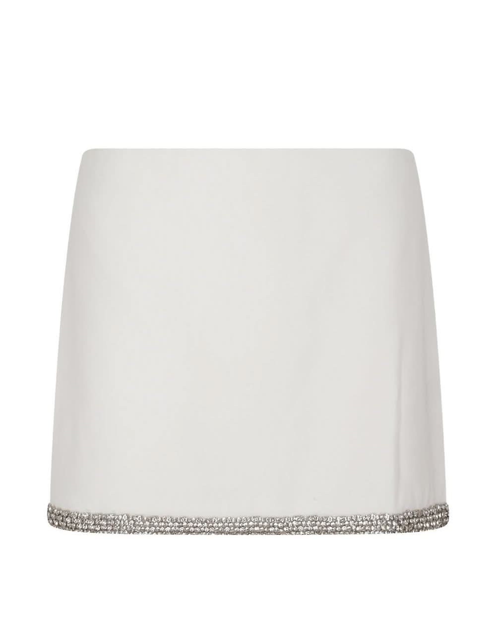 Alice + Olivia White Skirt Skirts