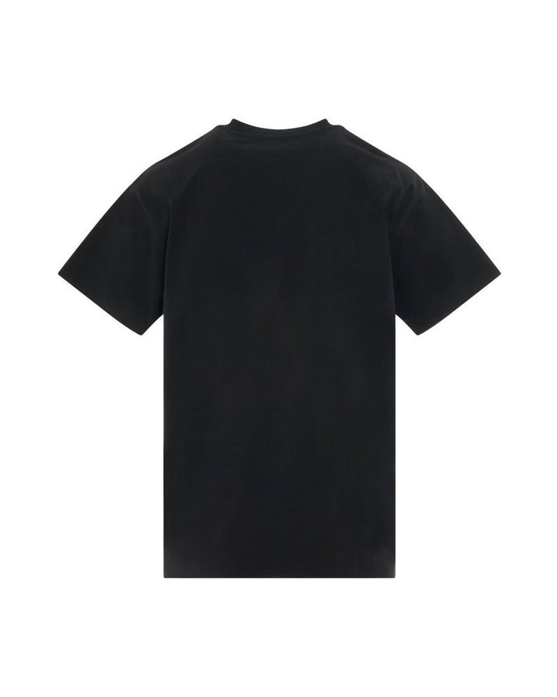 Ambush Black Cotton T-shirt Glam Steals
