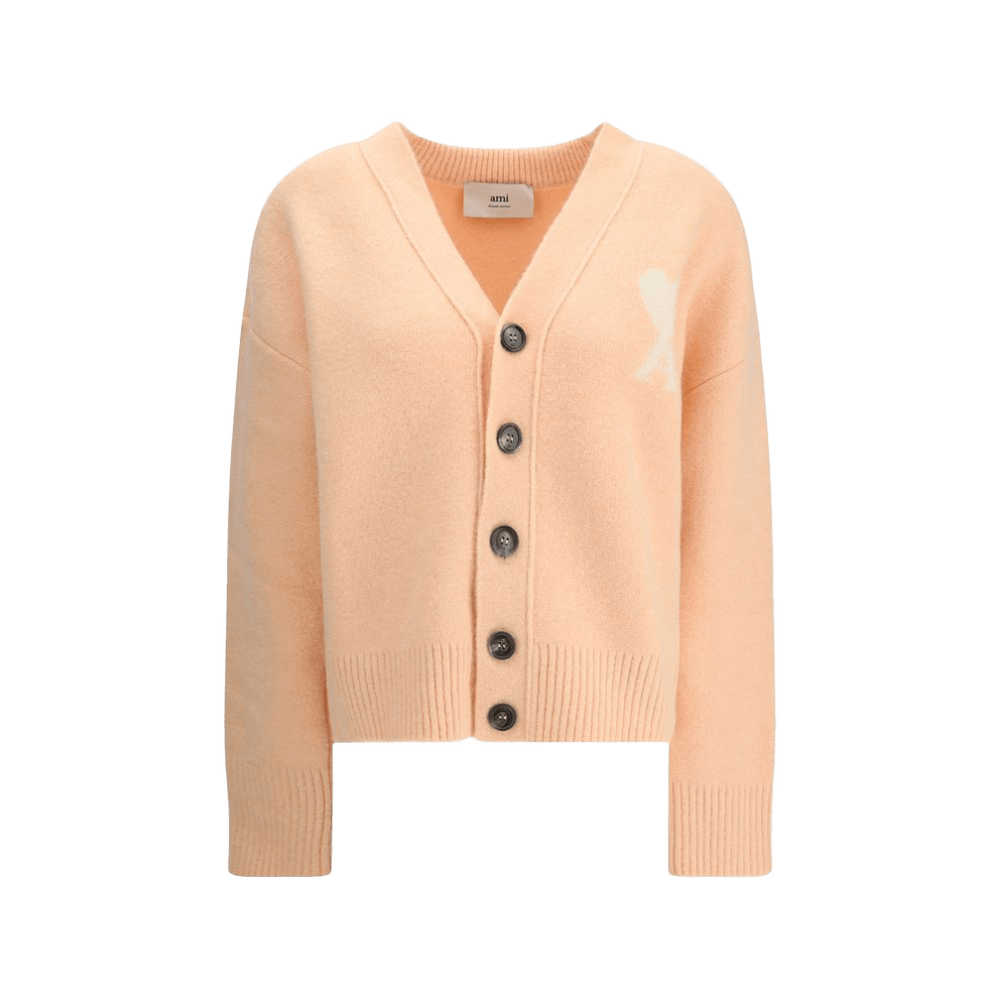 Ami Paris Alpaca De Coeur Cardigan Glam Steals