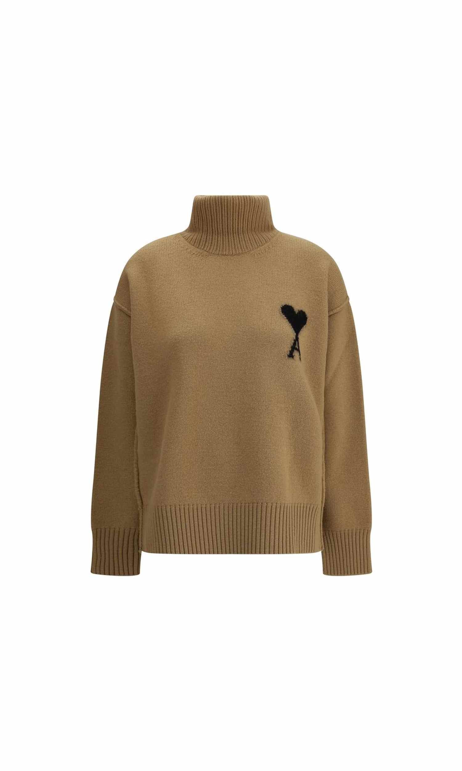 Ami Paris Ami De Coeur Turtleneck Sweater Glam Steals
