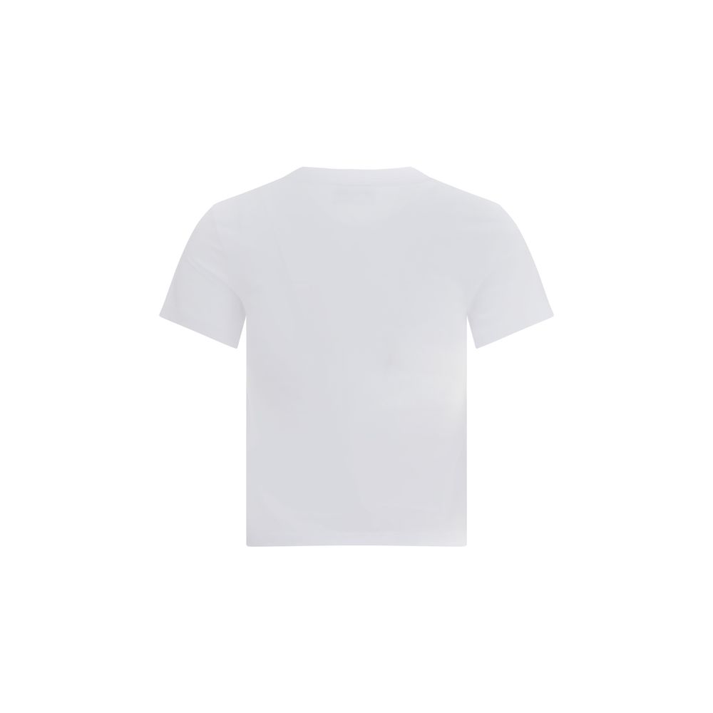 Ami Paris De Coeur Cropped T-Shirt Glam Steals