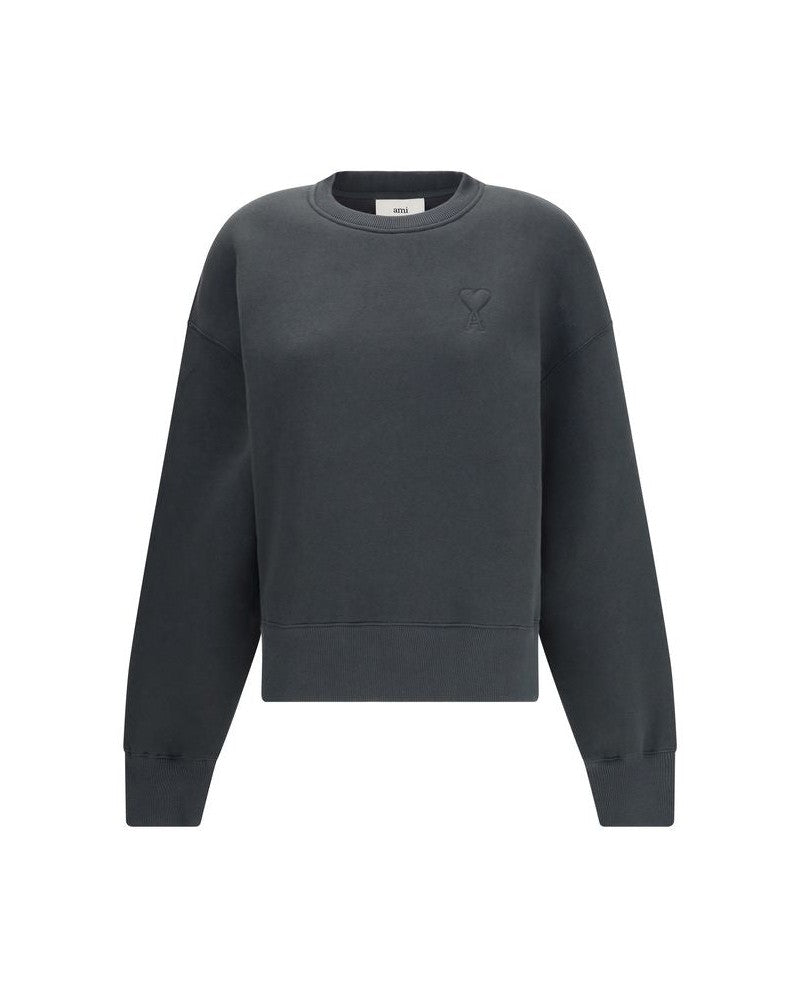 Ami Paris De Coeur Embosse Sweat-shirt Glam Steals