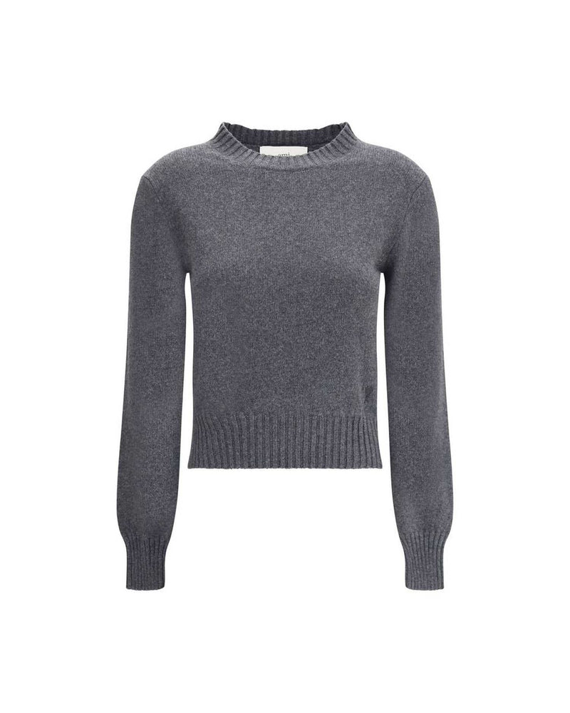 Ami Paris Pull Col Rond De Coeur Glam Steals