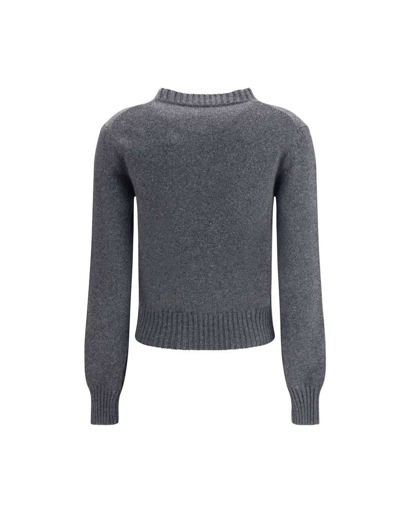 Ami Paris Pull Col Rond De Coeur Glam Steals