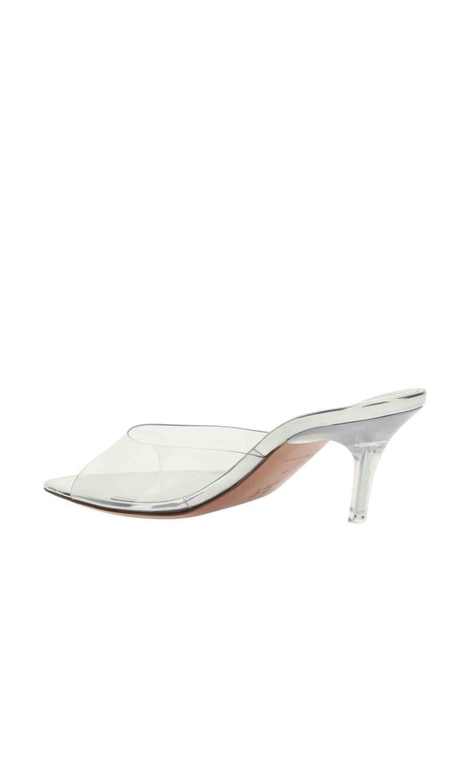 Amina Muaddi Alexa Slip-On Sandals Glam Steals