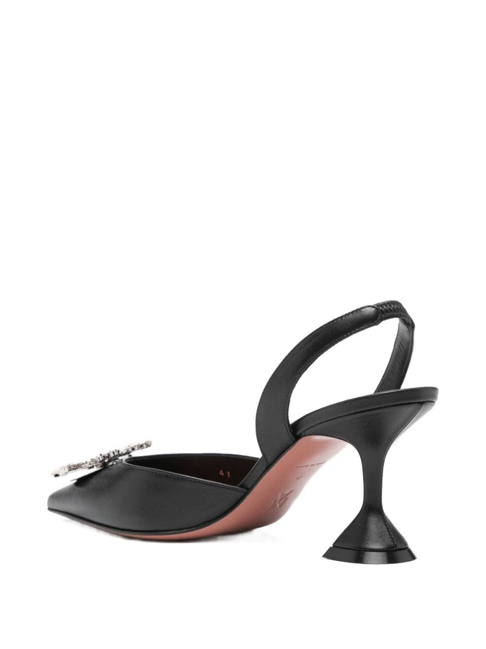 Amina Muaddi Black Heel Glam Steals