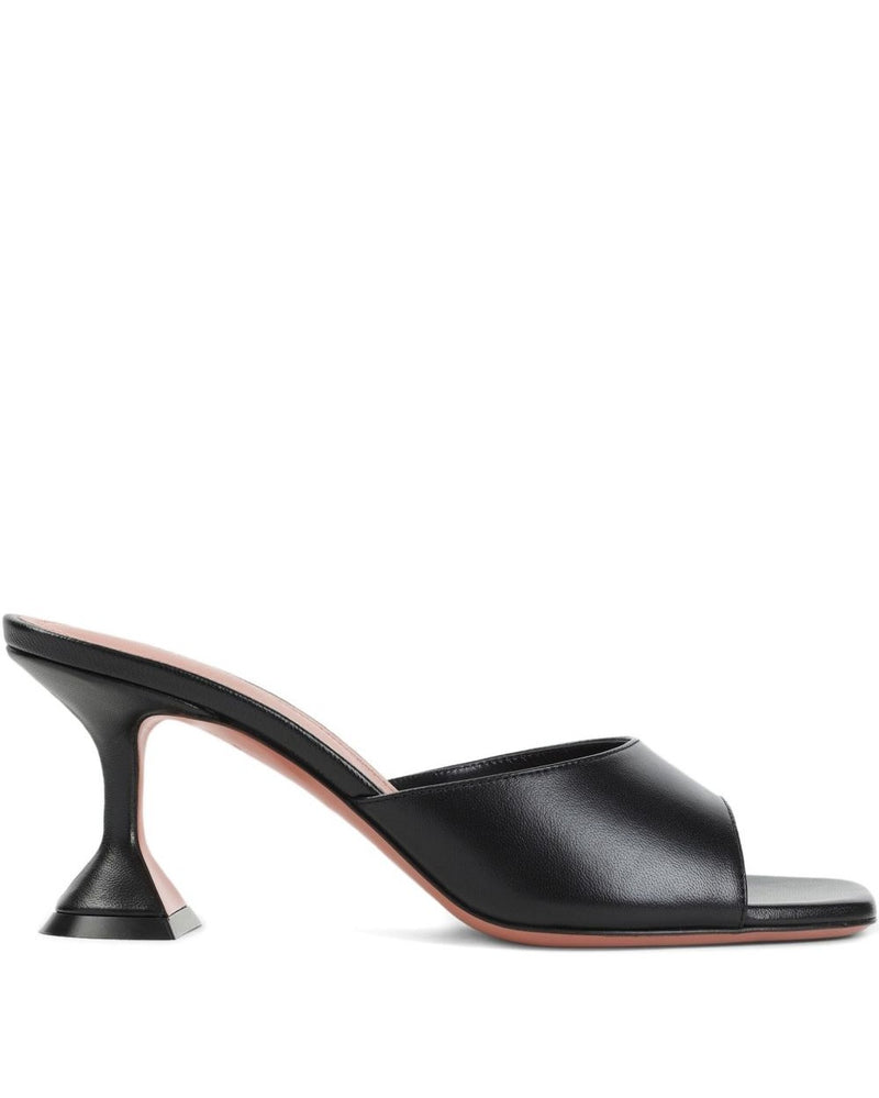 Amina Muaddi Black Sandals Glam Steals