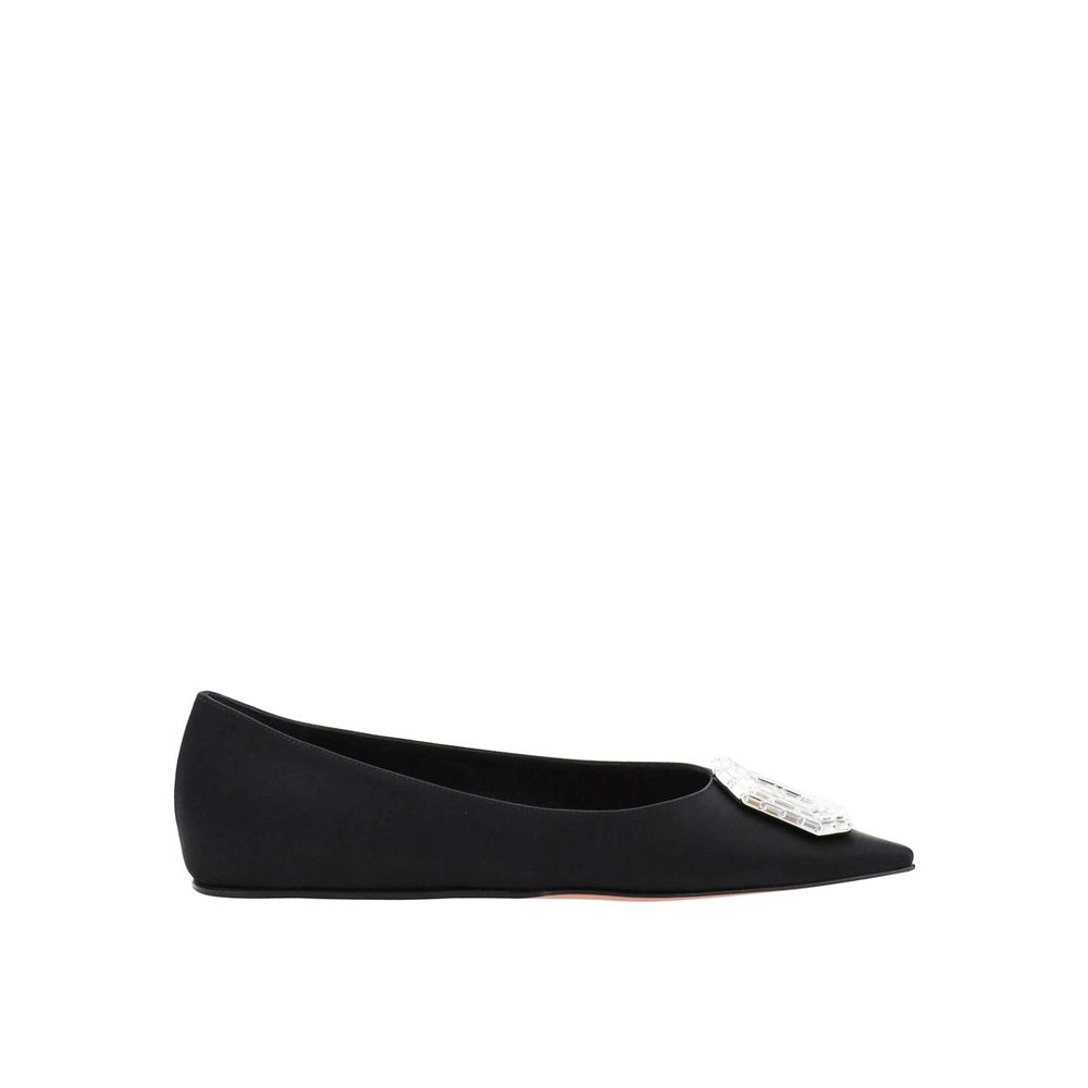 Amina Muaddi Camellia Ballerina Flats Glam Steals