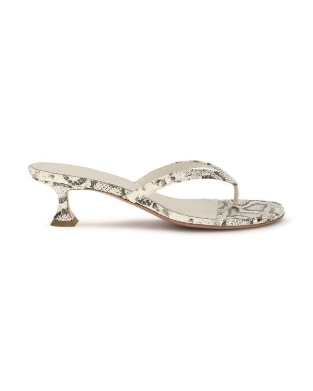 Amina Muaddi Flat Sandals 