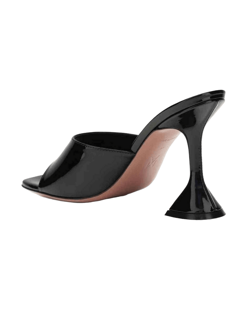 Amina Muaddi Leather Patent Lupita Sandals Glam Steals