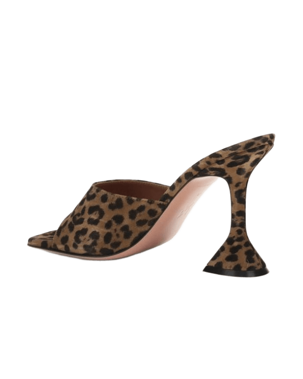 Amina Muaddi Leopard-print Lupita Sandals Glam Steals