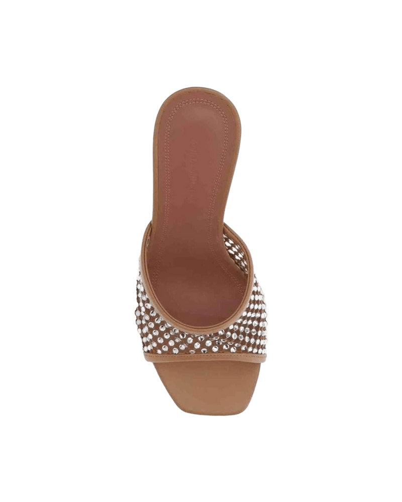Amina Muaddi Lupita Crystal Sandals Glam Steals