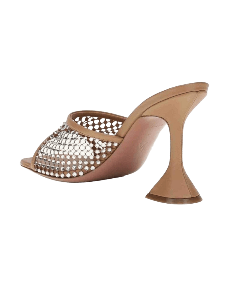 Amina Muaddi Lupita Crystal Sandals Glam Steals