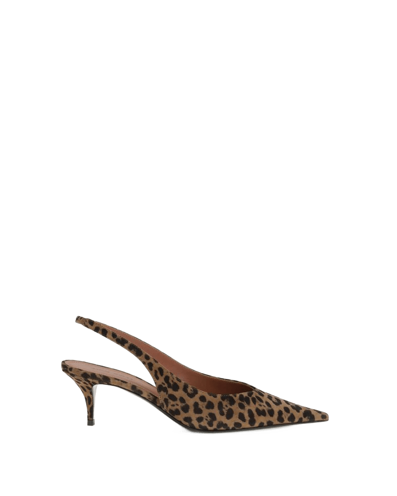 Amina Muaddi Multicolor Calf Leather Bos Taurus Platform Pumps Glam Steals