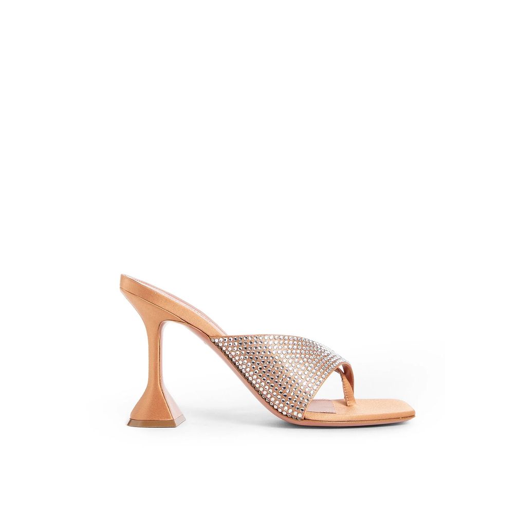 Amina Muaddi Shiona Slipper Crystals 95 Mules Glam Steals