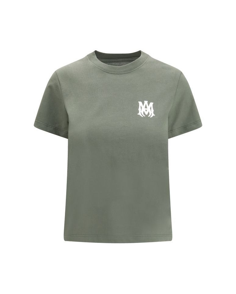 Amiri Green Cotton T-shirt Glam Steals