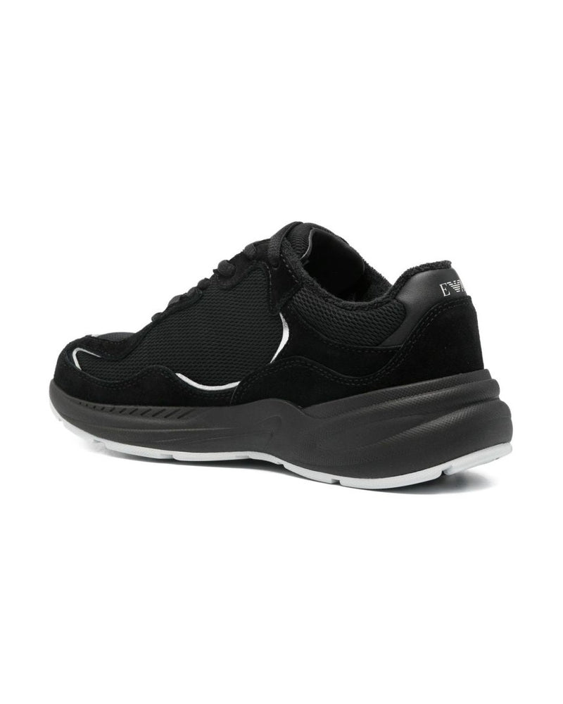 Armani Black Emporio Exclusive Sneakers Glam Steals