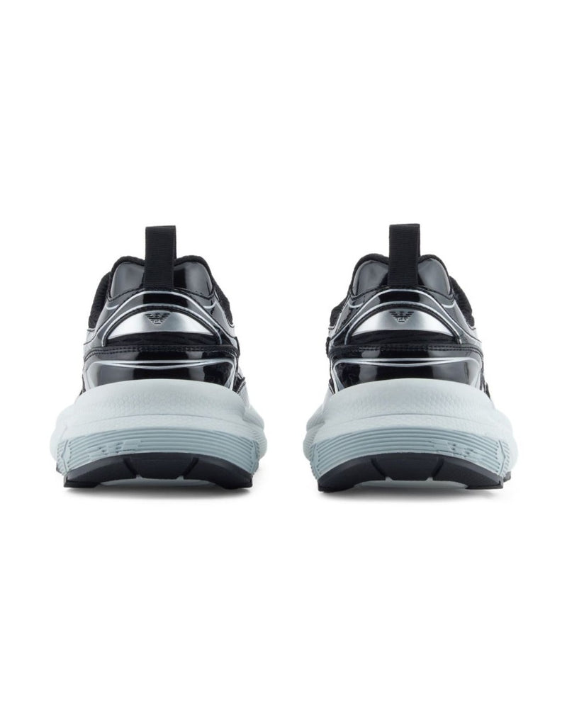 Armani Black Emporio Exclusive Sneakers Glam Steals