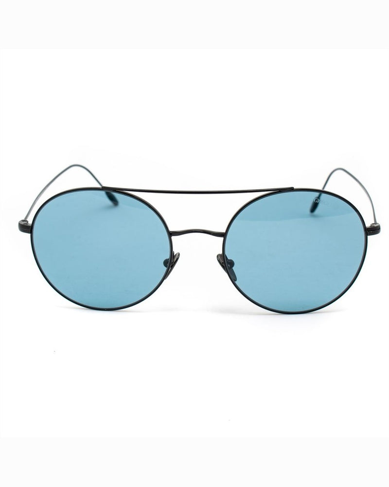 Armani Blue Metal Sunglasses Glam Steals