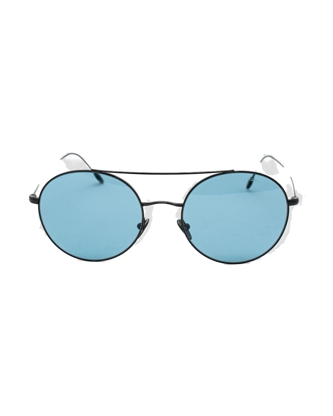 Armani Blue Metal Sunglasses Glam Steals