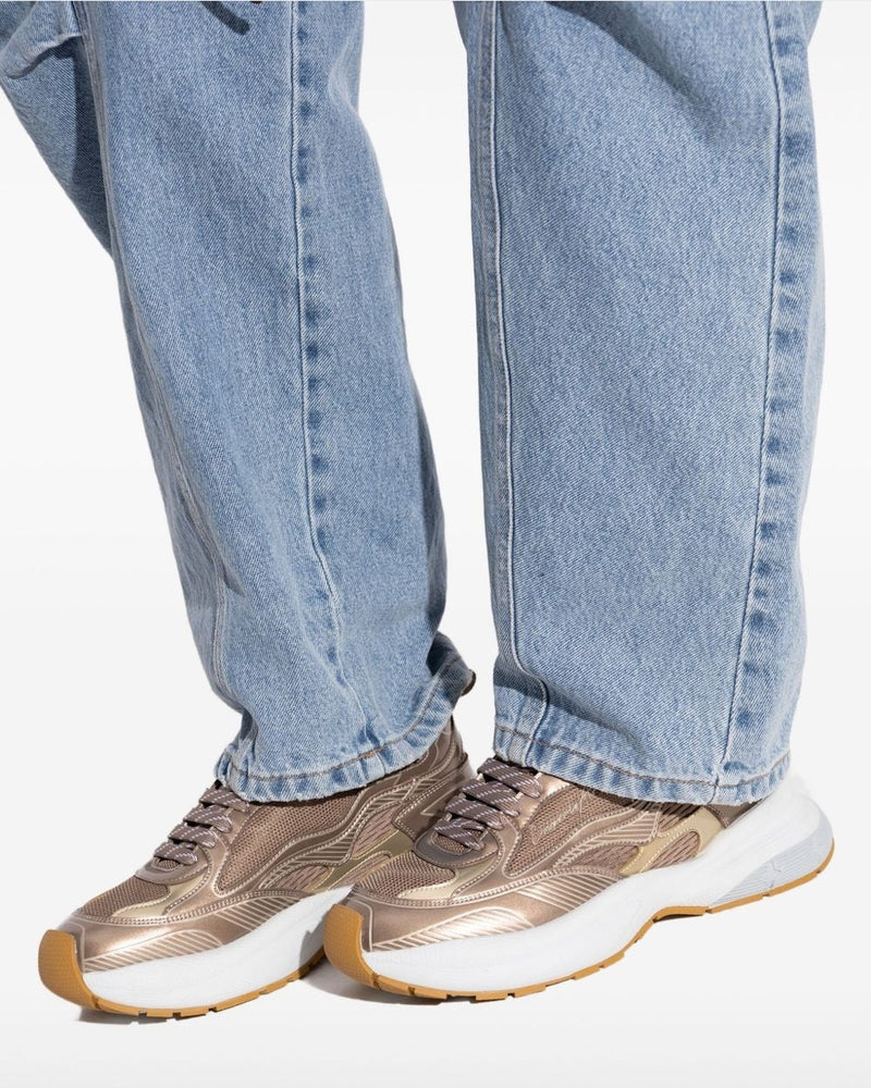 Armani Brown Emporio Exclusive Sneakers Glam Steals