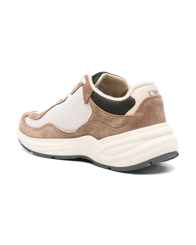 Armani Brown Emporio Exclusive Sneakers Glam Steals