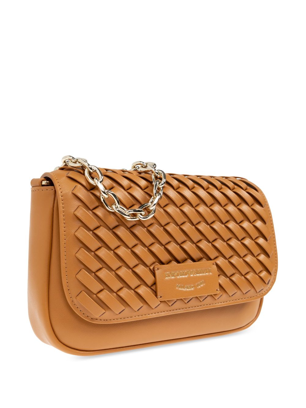 Armani Emporio Exclusive Logo Patch Bag Glam Steals
