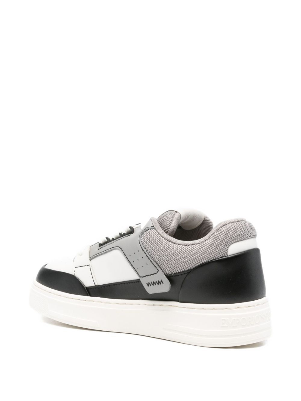Armani Emporio Exclusive Logo Patch Sneakers Glam Steals