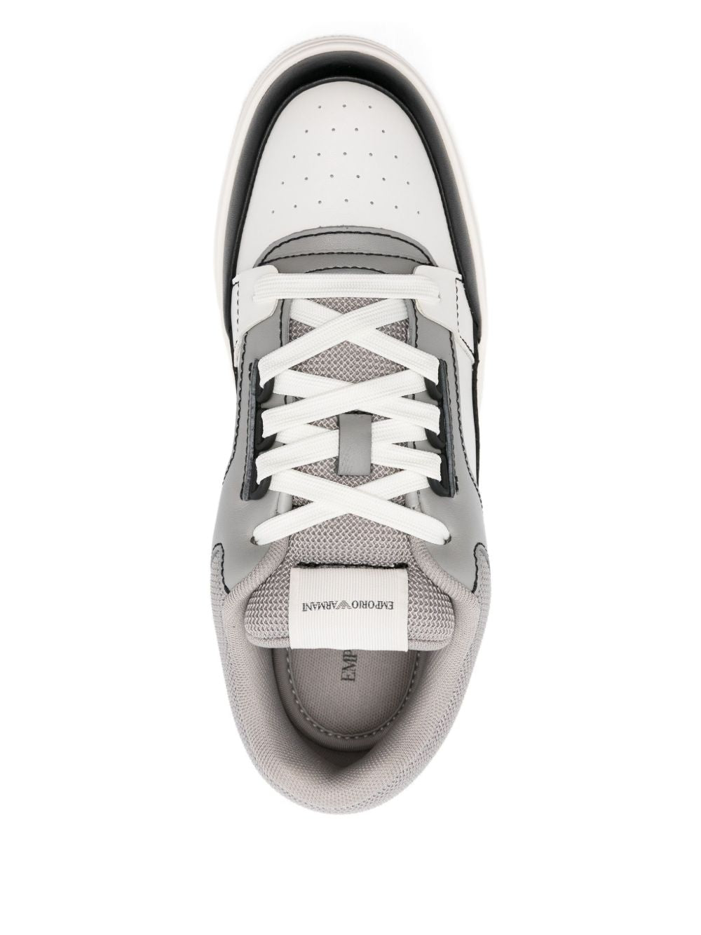 Armani Emporio Exclusive Logo Patch Sneakers Glam Steals