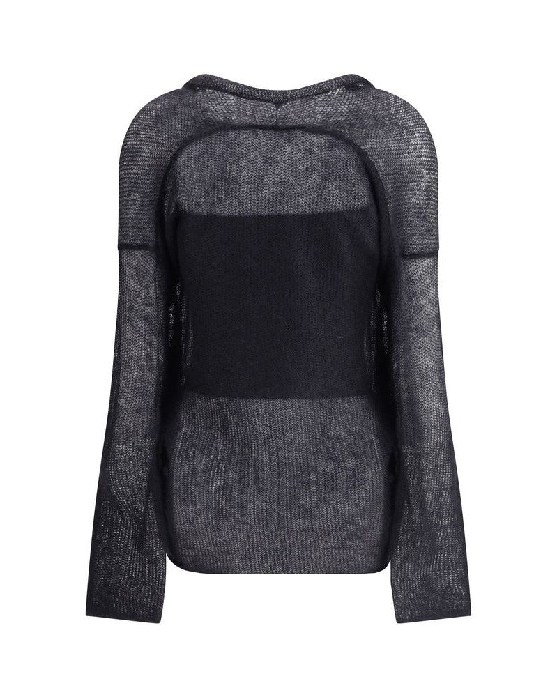 Armani Wool Giorgio Double Breasted Cardigan and Top in A Mohair Blend Twin Set Glam Steals