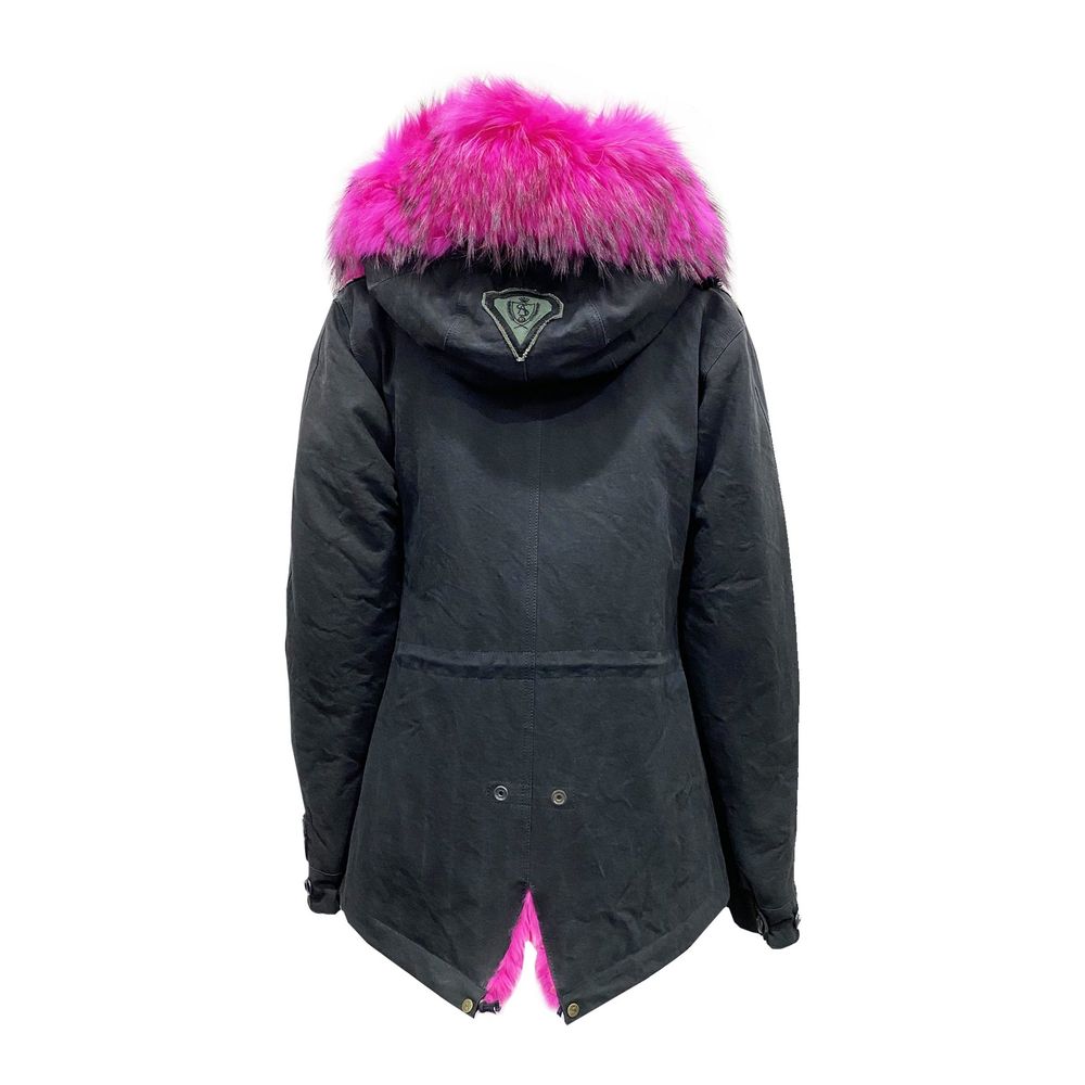 As65 Canvas Embellished Parka Jacket Glam Steals