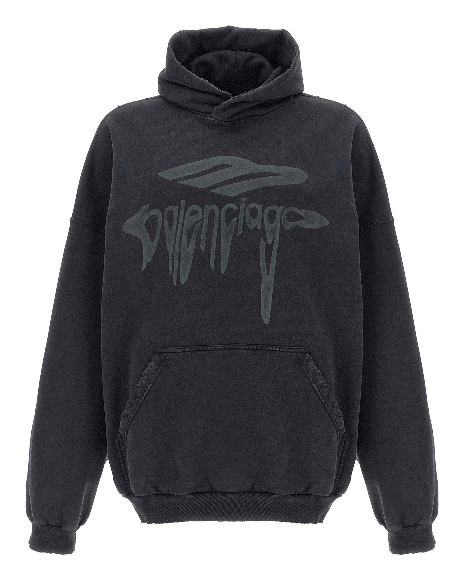 Balenciaga 3b Liquefied Hoodie
