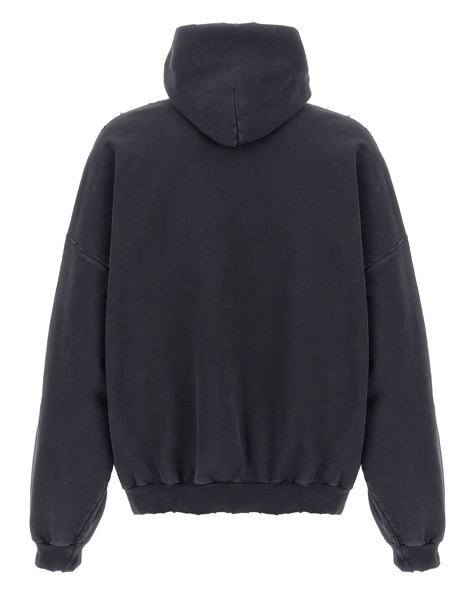 Balenciaga 3b Liquefied Hoodie Glam Steals