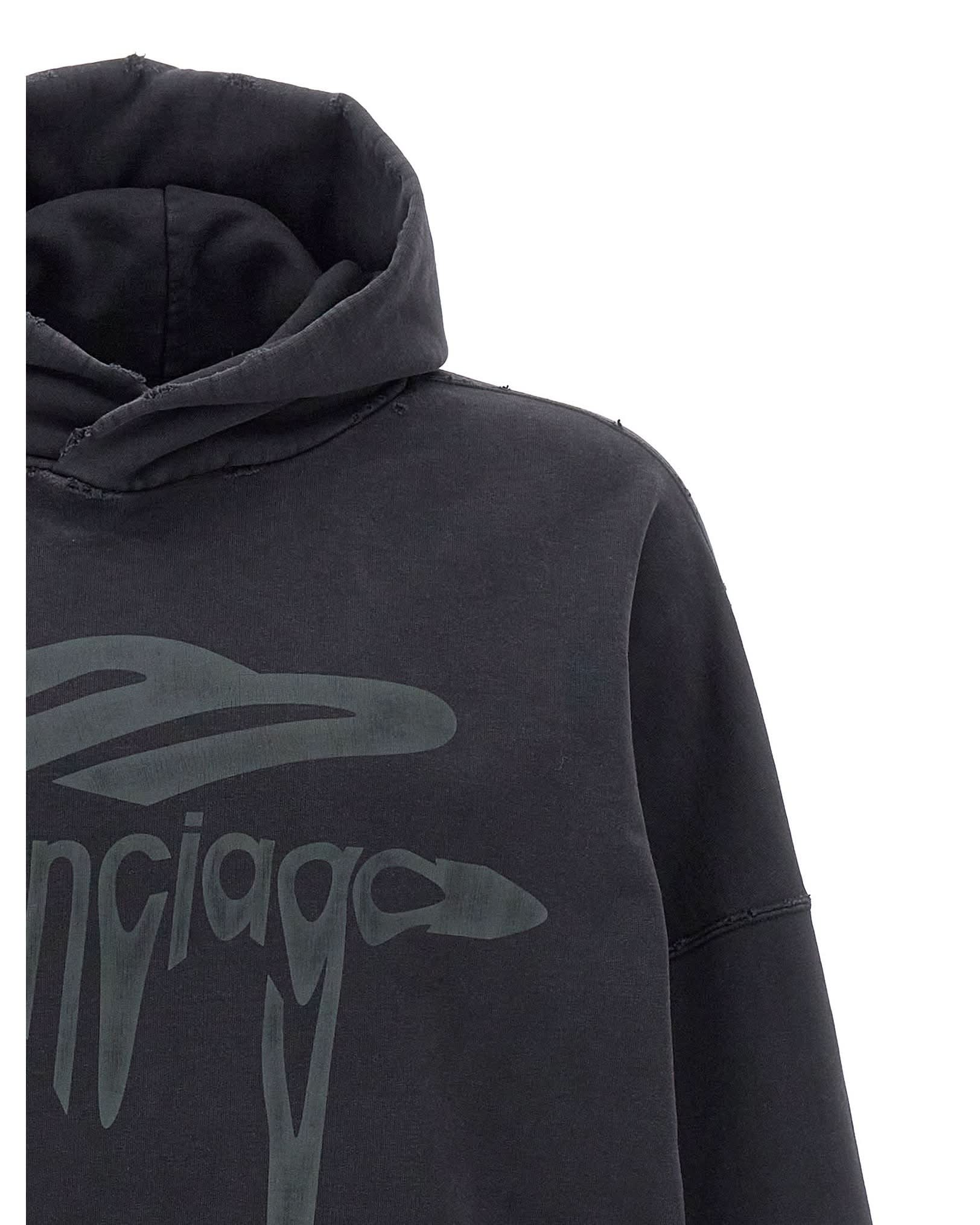 Balenciaga 3b Liquefied Hoodie Glam Steals