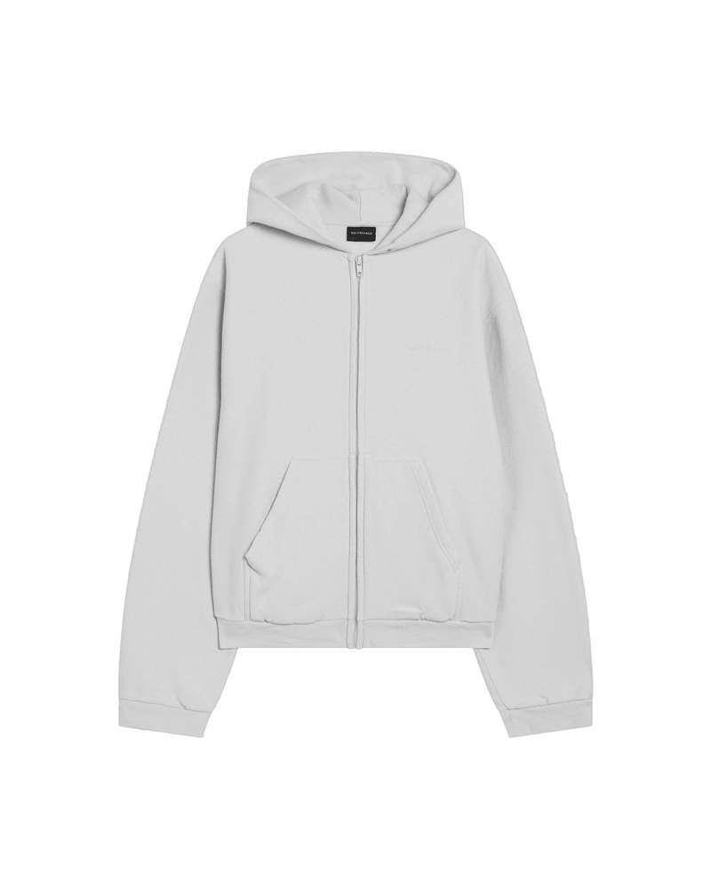 Balenciaga Back Regular Fit Zip Hoodie Glam Steals