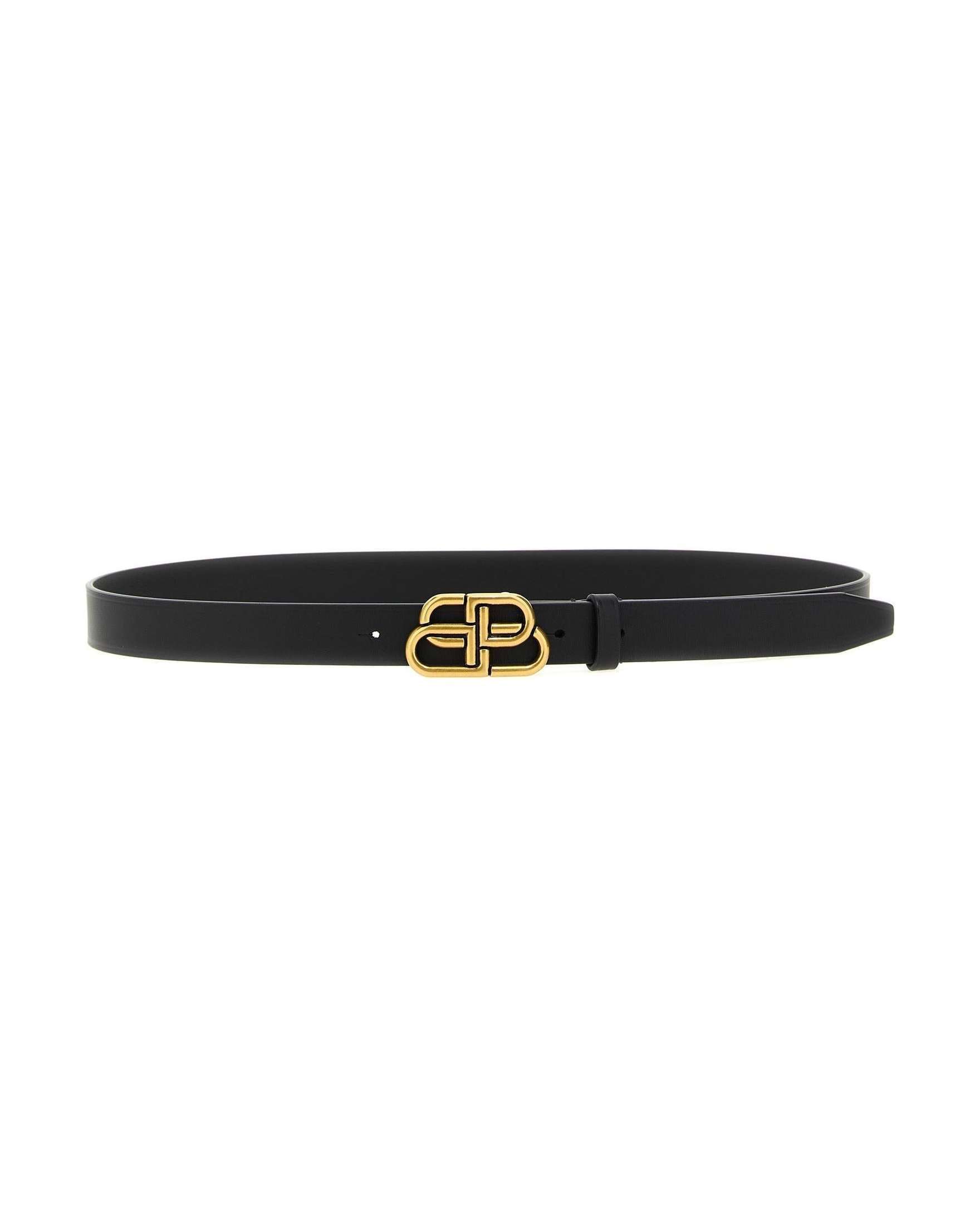Balenciaga Bb Thin Belt Glam Steals