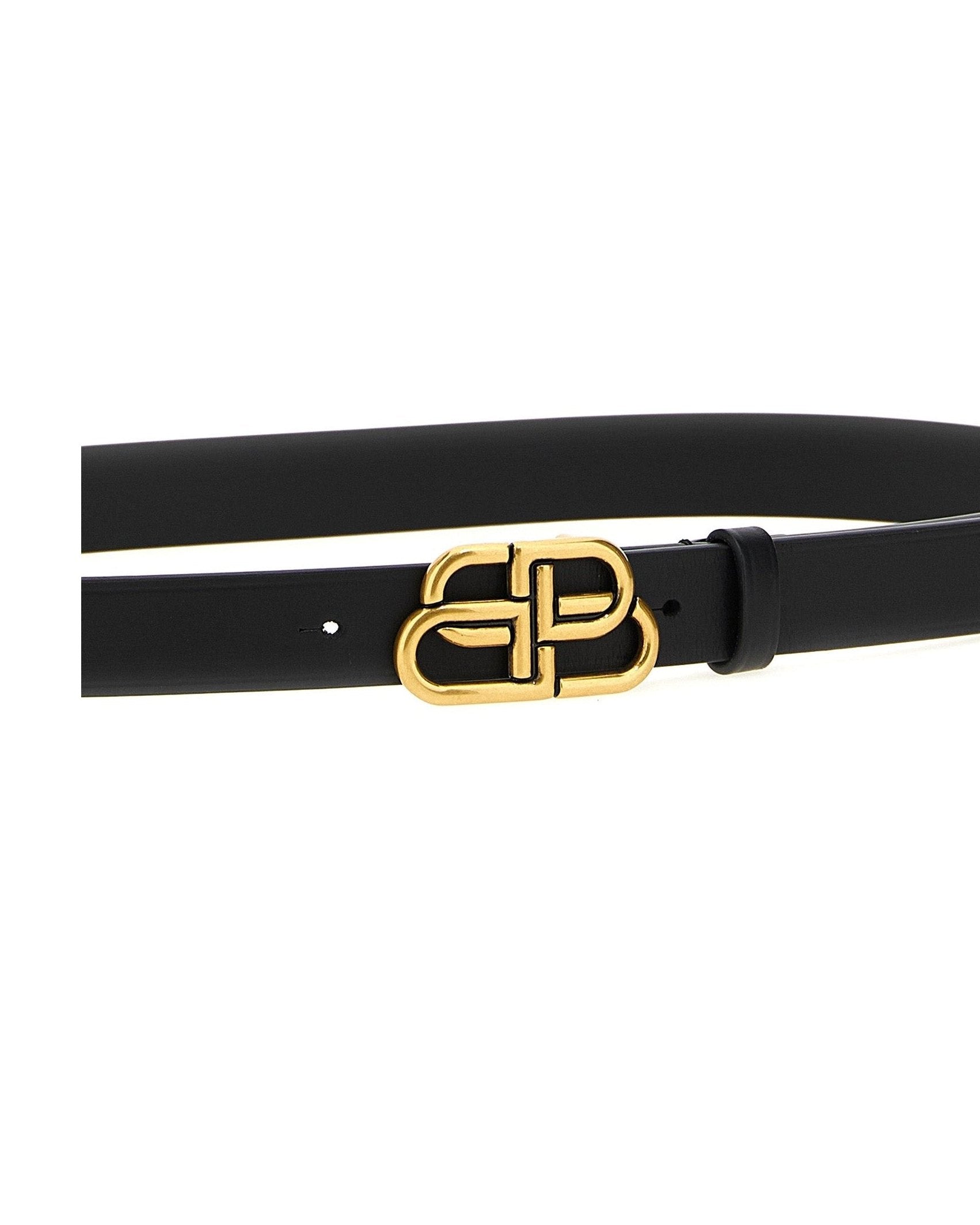Balenciaga Bb Thin Belt Glam Steals