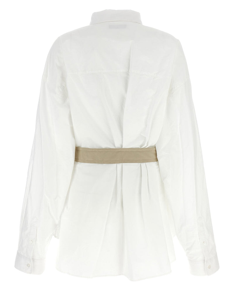 Balenciaga Belt Shirt Glam Steals