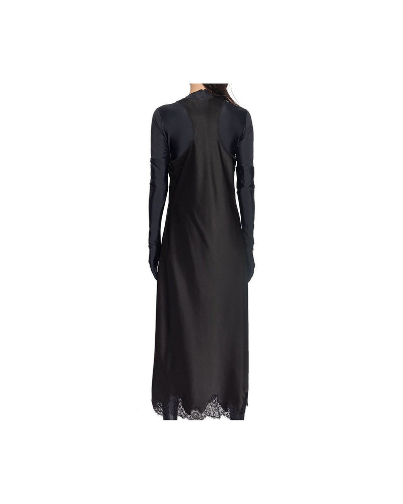 Balenciaga Black Acetate Dress 