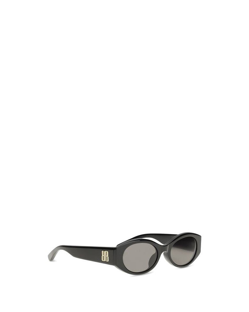 Balenciaga Black Acetate Sunglasses 