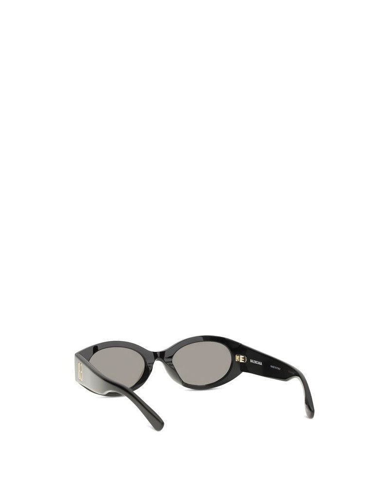 Balenciaga Black Acetate Sunglasses 