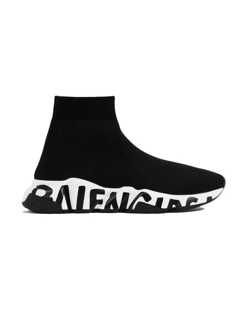 Balenciaga Black Athletic Sneakers