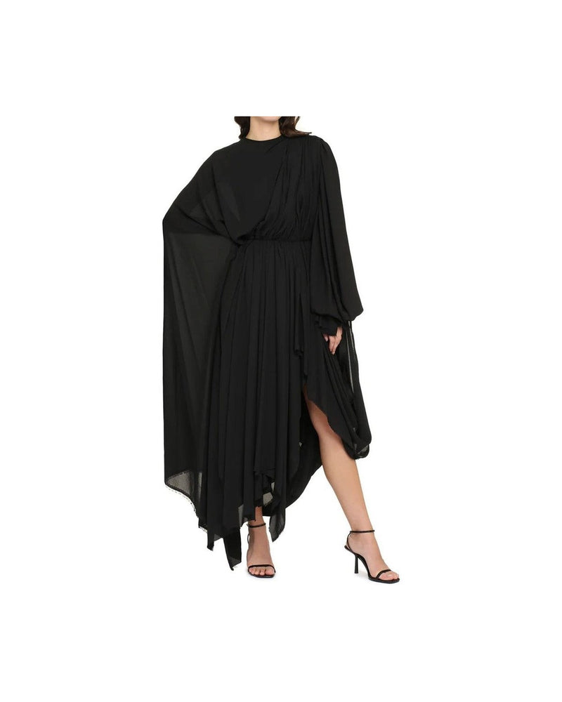 Balenciaga Black Elastane Dress 
