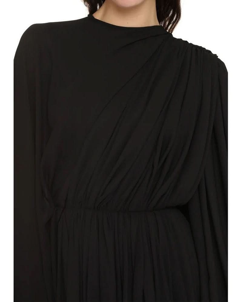 Balenciaga Black Elastane Dress 