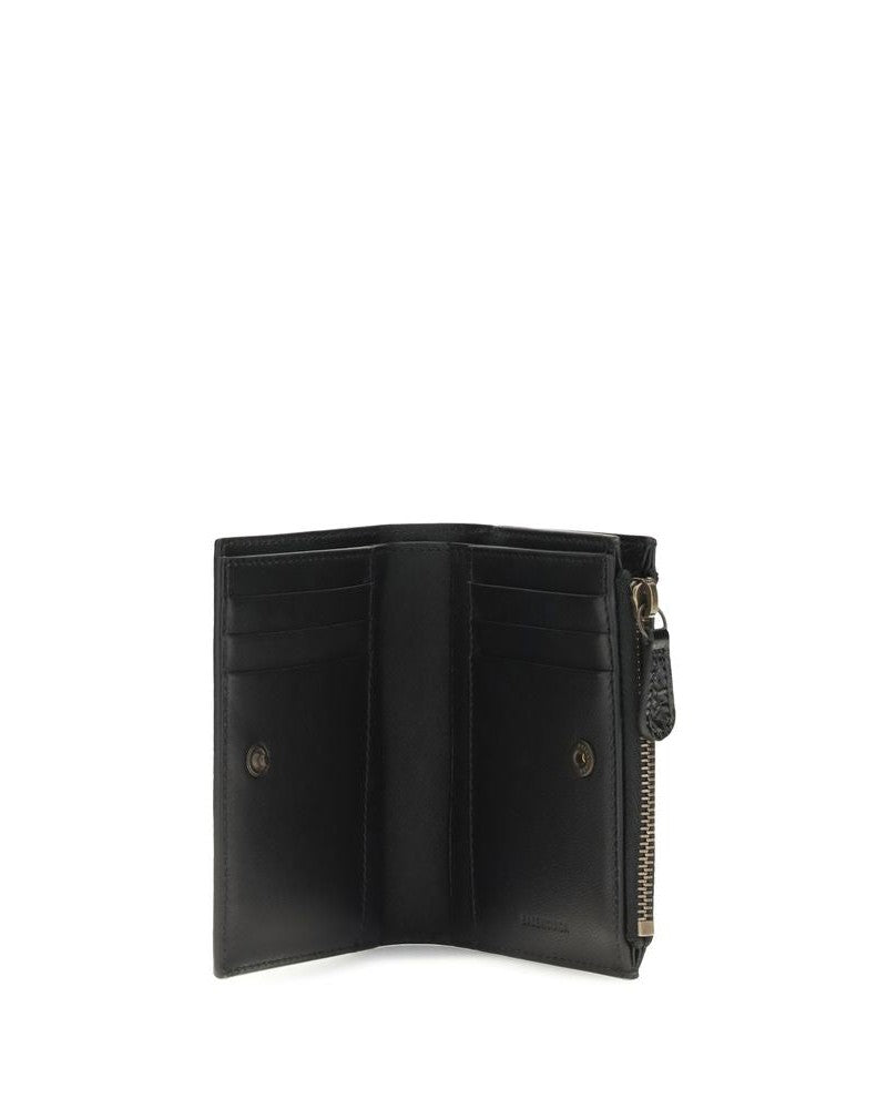 Balenciaga Black Lamb Ovis Aries Wallet Glam Steals