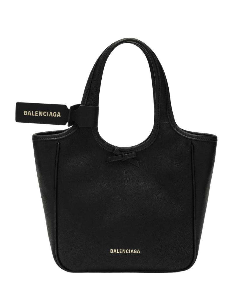 Balenciaga Black Laundrette leather bag Glam Steals